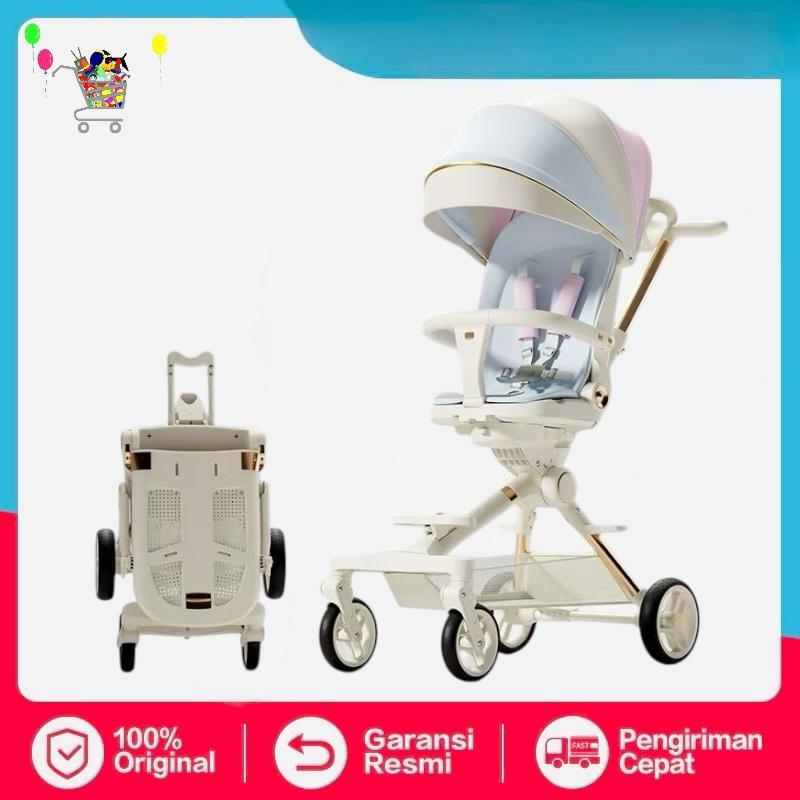 Stroller Magic Multifungsi Baby Bisa Dua Arah Dan Dilitap Kereta Dorong Bayi Traveling