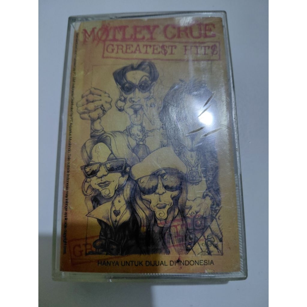 Kaset Original Motley Crue - Greatest Hits