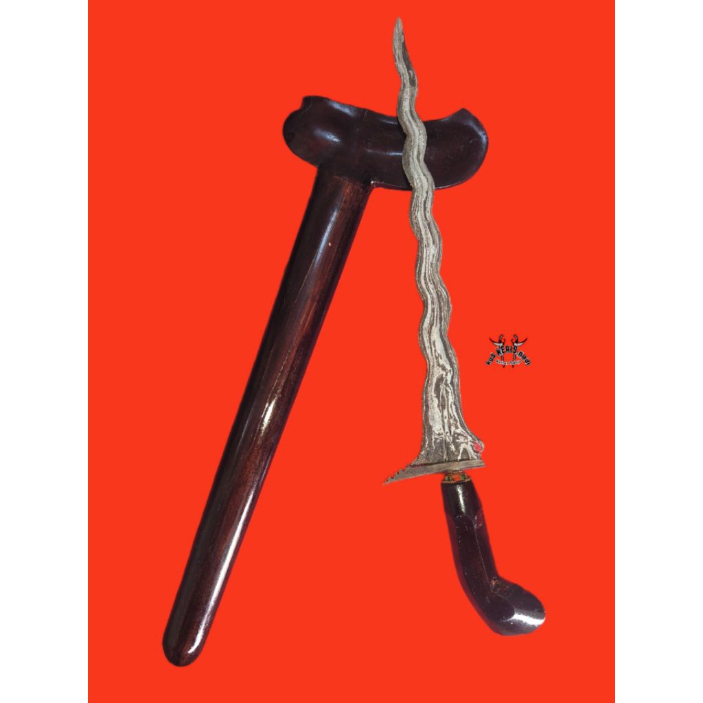 Keris Sangkelat Warangka Kayu Sono