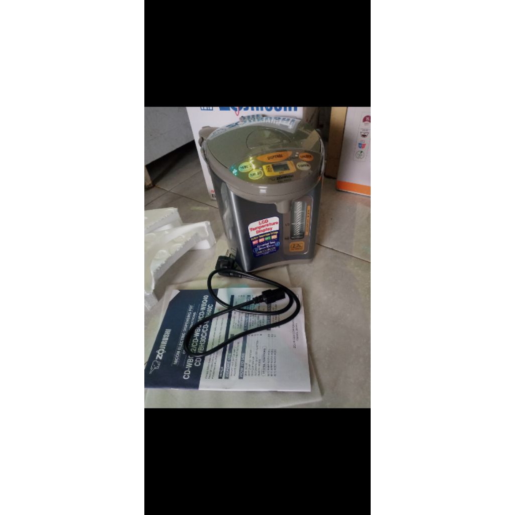 Termos elektrik zojirushi second