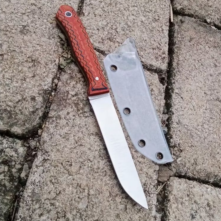 Pisau Bushcraft / Camping Bohler N690