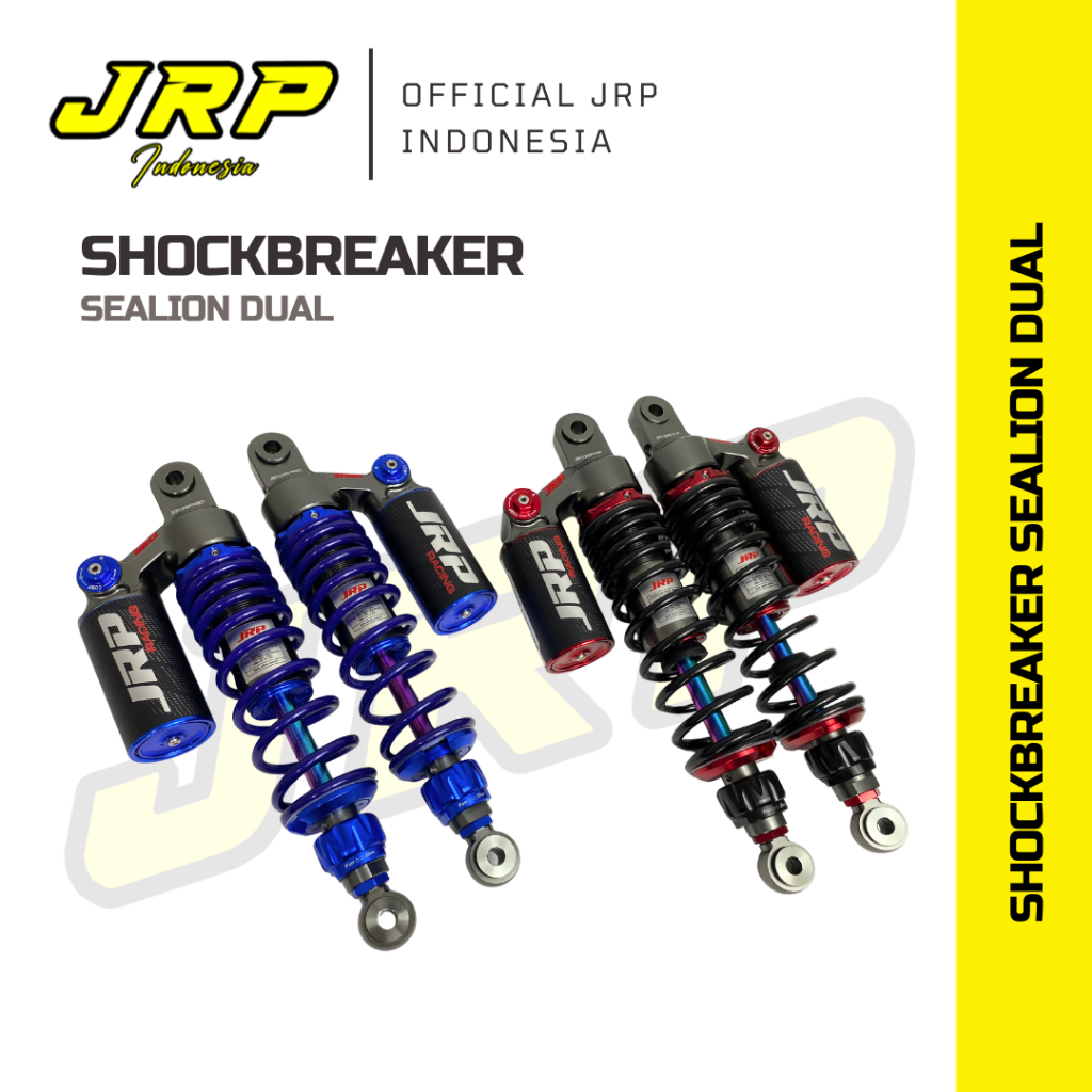 [LIMITED] JRP - Shockbreaker Belakang Sealion Series Double Tabung Dual Klik
