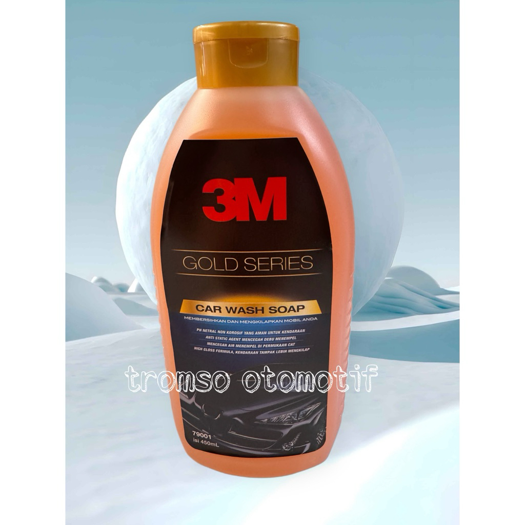 3M Gold Series Cairan Sabun Cuci Mobil Motor premium
