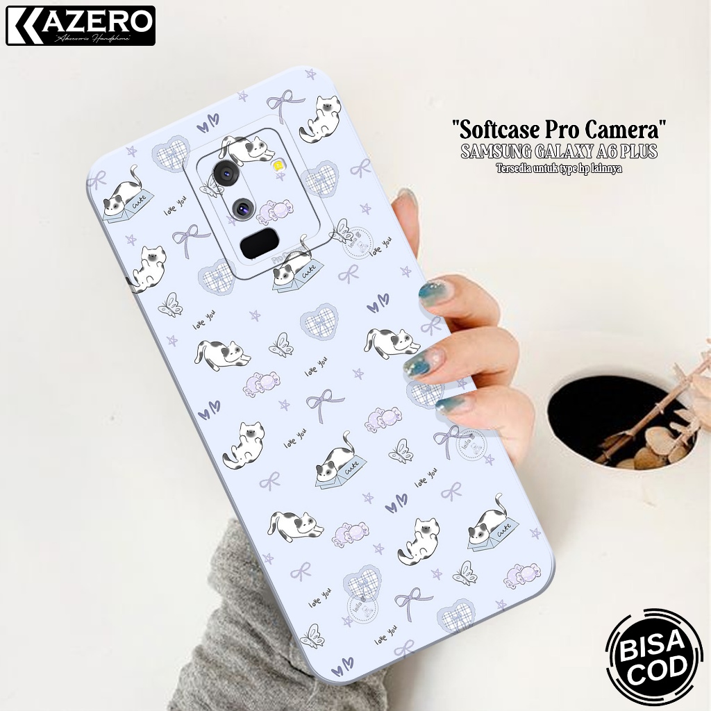 Case Hp Samsung Galaxy A6 PLUS - Case Kartun - Softcase Samsung A6 PLUS Terbaru - Casing Samsung A6 