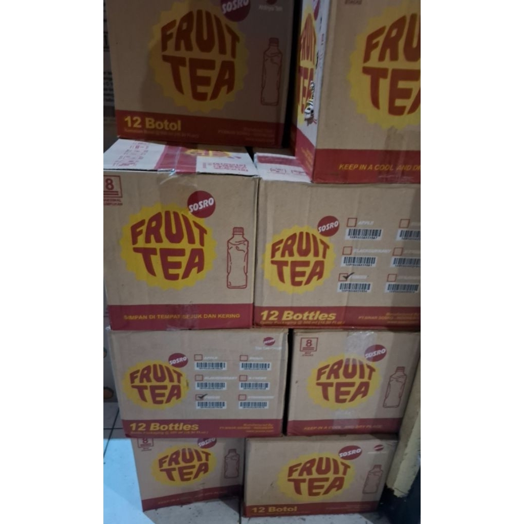 Fruit Tea 500ml (1 dus 12 botol)