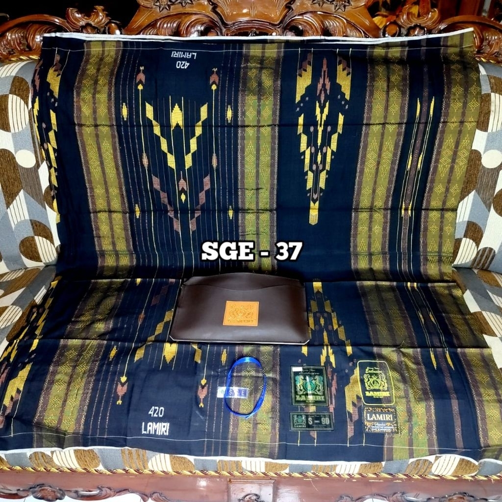 Sarung LAMIRI 420 MS Sutra 50 Motif SGE SGF Mix GOLD