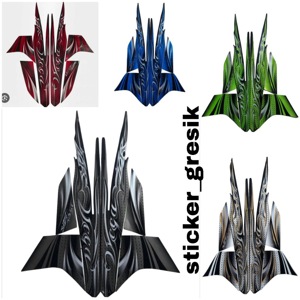 striping sticker Vega ZR 2011