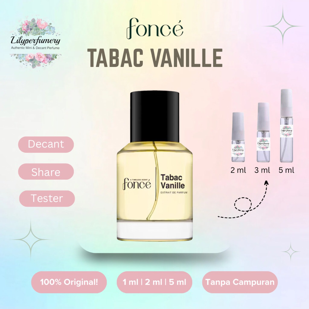 Decant / Share FONCE TABAC VANILLE Extrait de Parfum 2 ml | 5 ml (Authentic Only!)