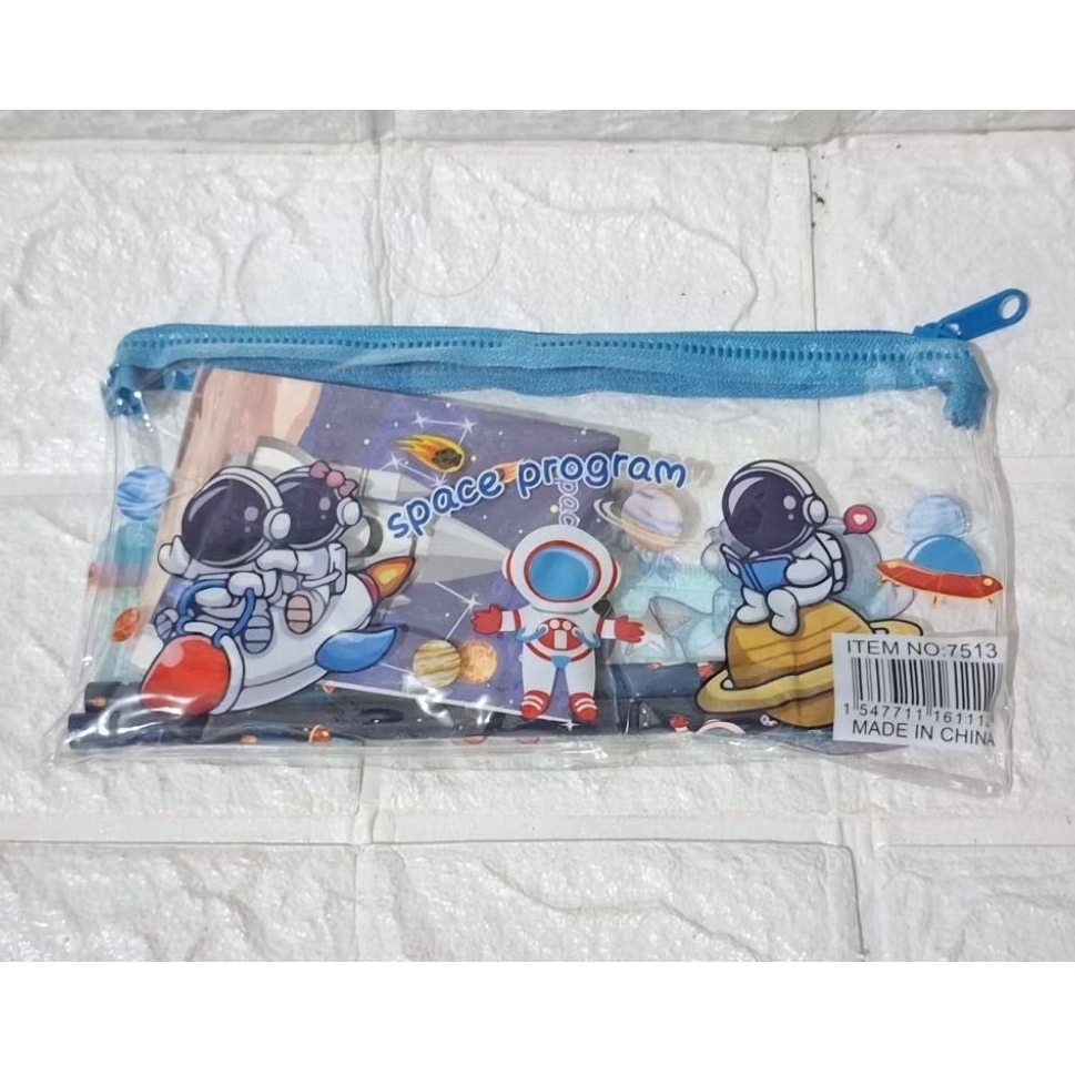set paket atk alat tulis kantor sekolah kuliah astronot anak laki cowok