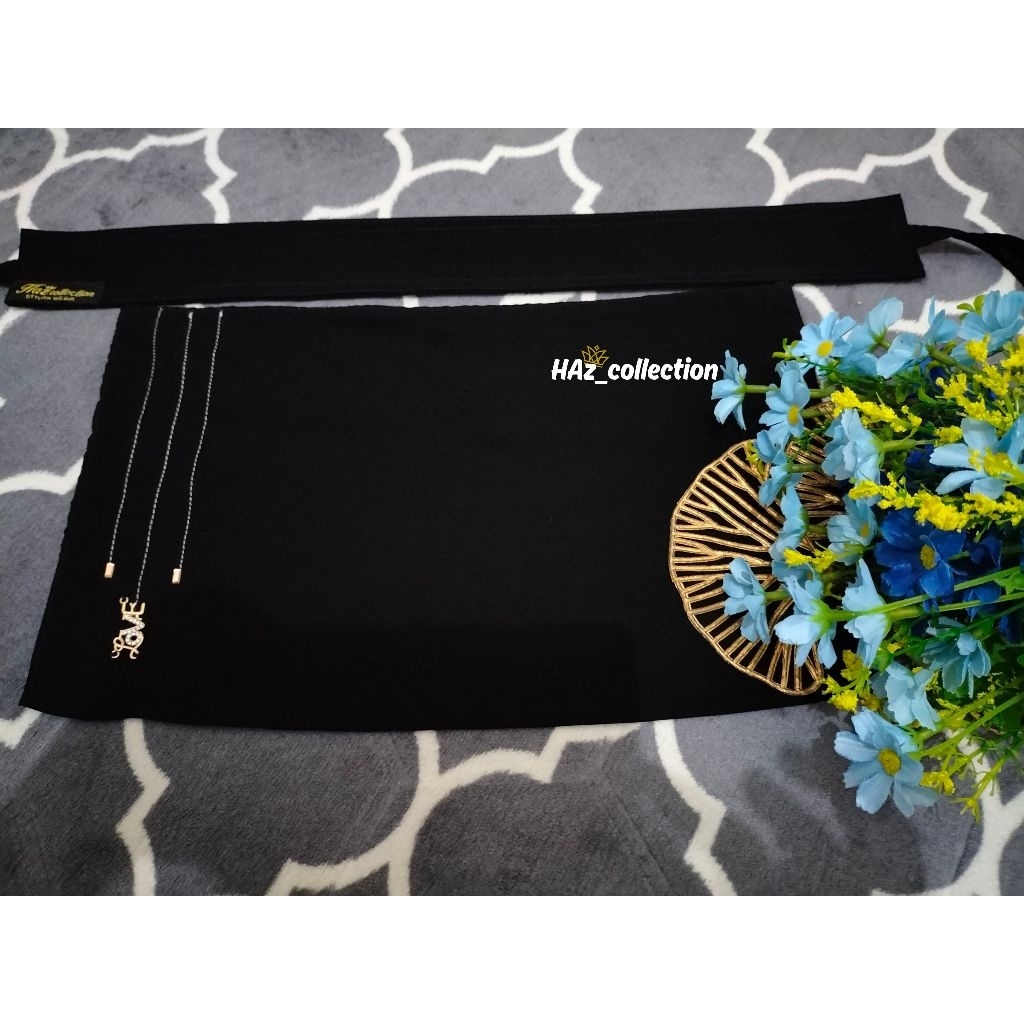 NIQAB CADAR | NIQAB BANDANA| CADAR BANDANA | NIQAB BANDANA SIFON SILKY LEMBUT | NIQAB TEMBORO