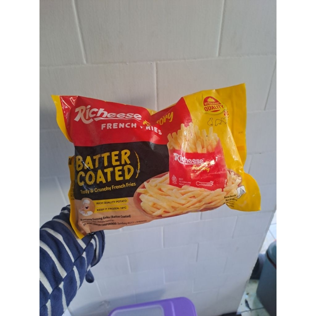 RICHEESE KENTANG BATTER COATED/ KENTANG GORENG FROZEN