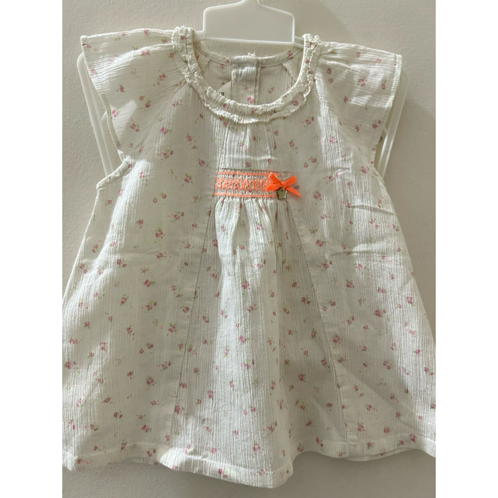 atasan smocked baby vintage