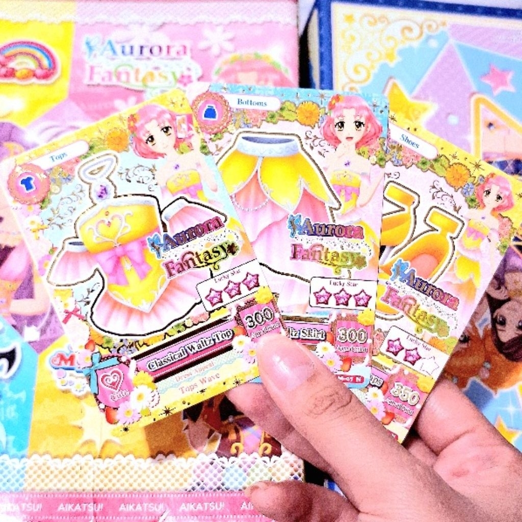 Aikatsu Card Aurora Fantasy Classical Waltz Normal Card Set Eng ver