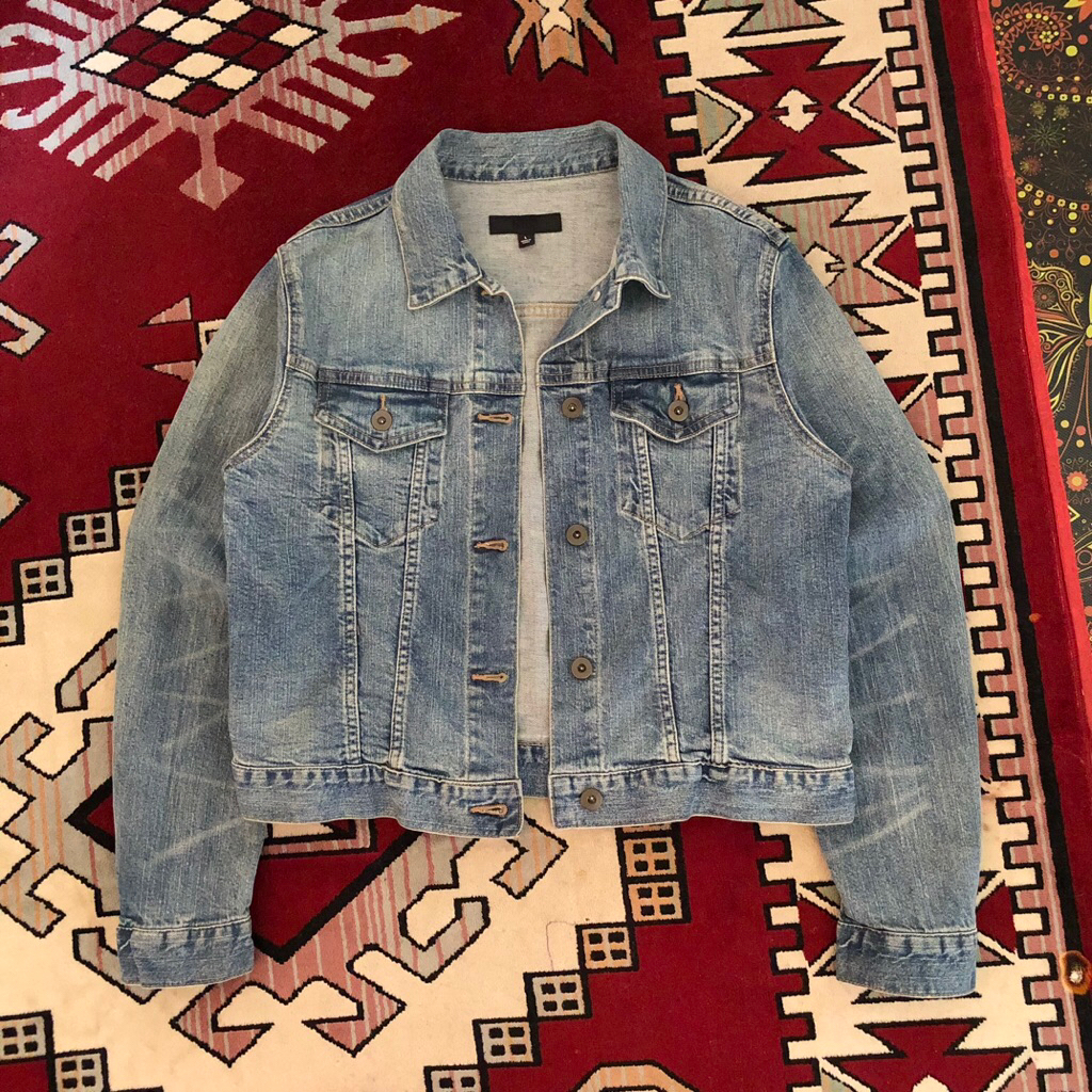 Jaket Trucker Denim Type III UQ