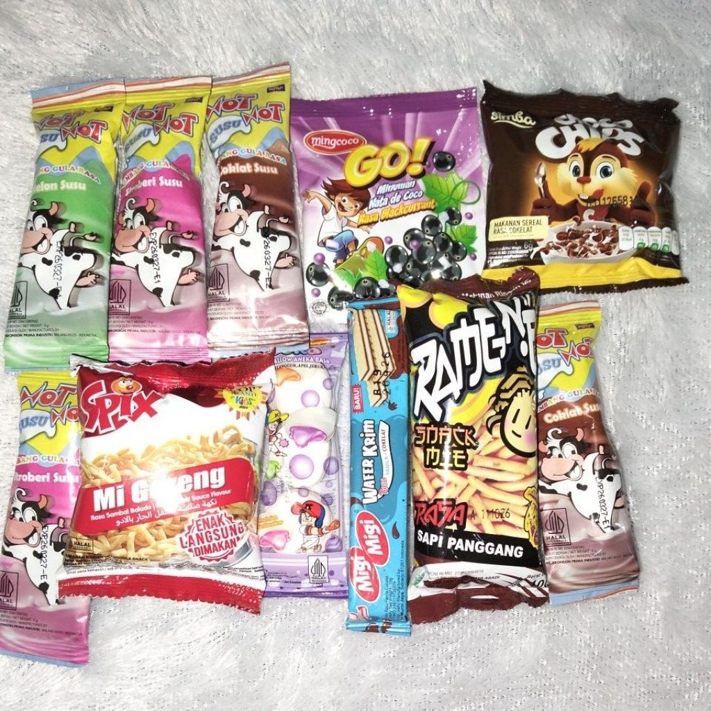 1 pcs Snack random 500 an
