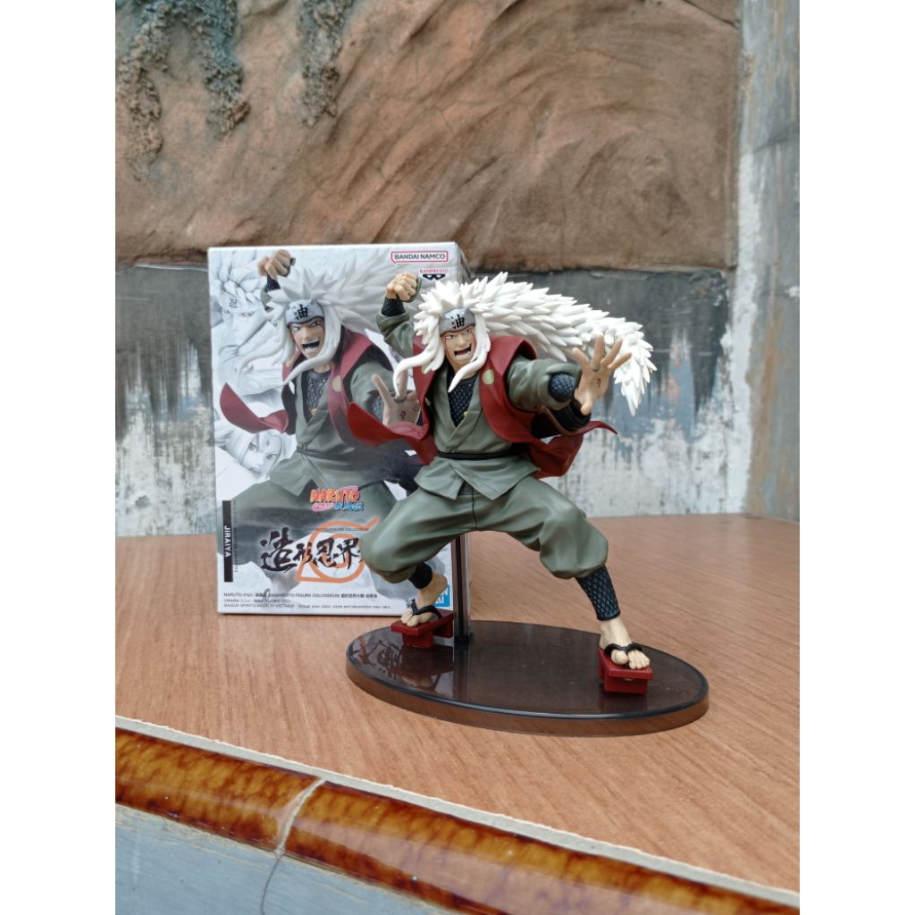 Banpresto figure naruto colosseum "jiraiya" BIB original