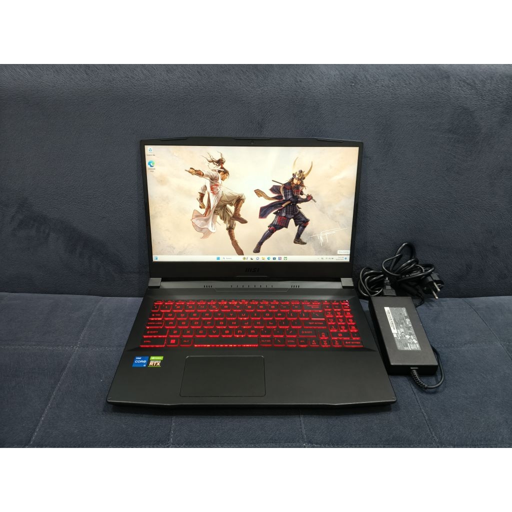 MSI KATANA Core i5 -11400H RAM 8GB SSD 512GB RTX 3050 No Minus