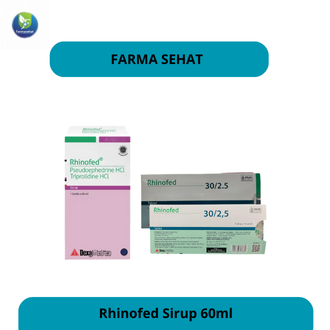 Rhinofed Sirup/Tablet Obat Pilek dan Flu