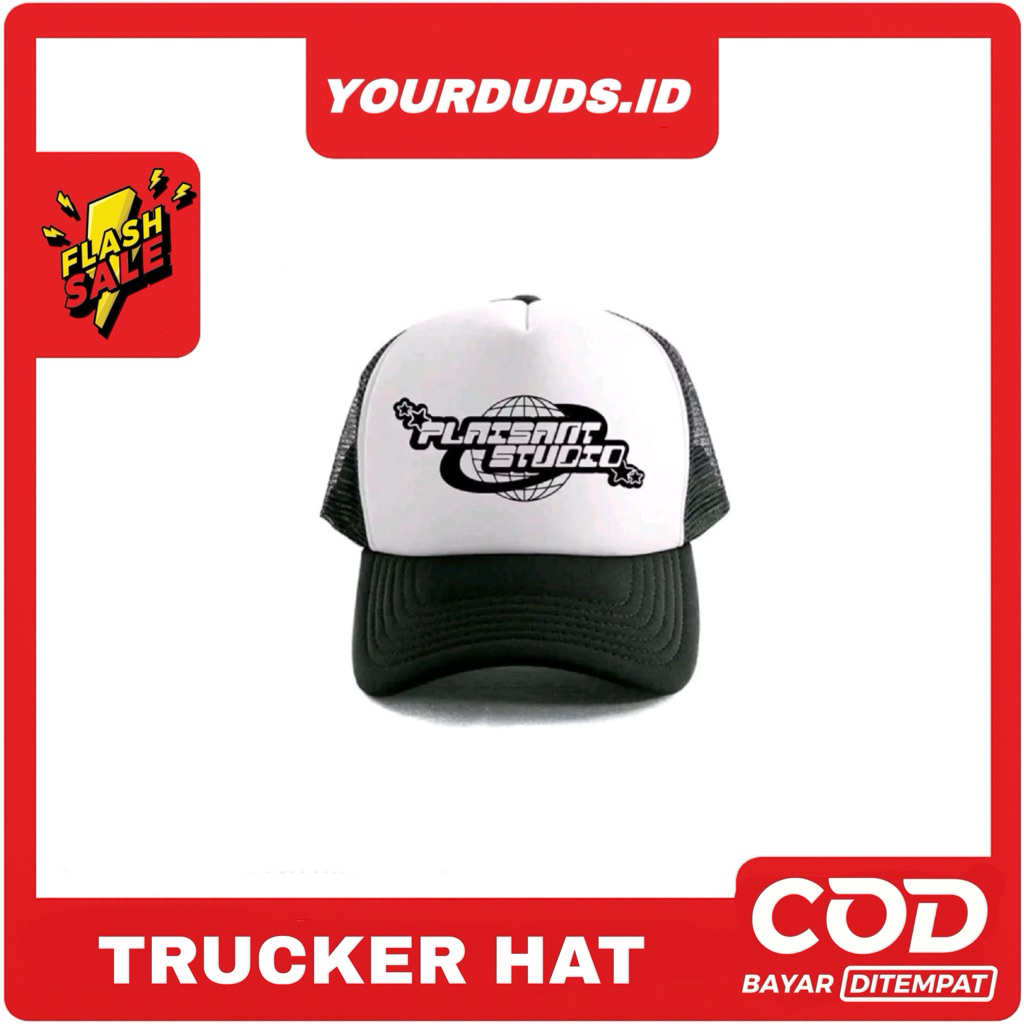 Topi Trucker TOPI JARING PLANET STUDIO PREMIUM Aksesoris Fashion Anak Muda hat