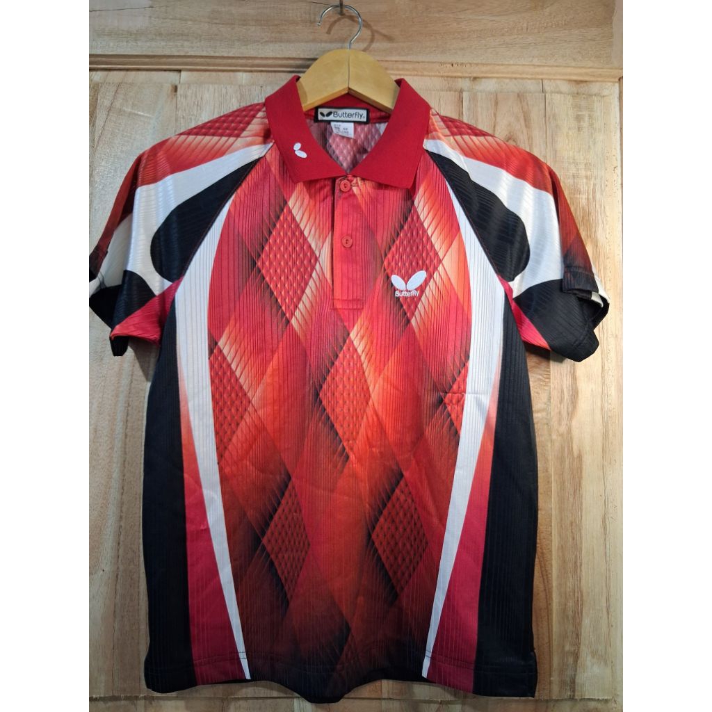 (BUTTERFLY) KAOS KERAH TENIS MEJA