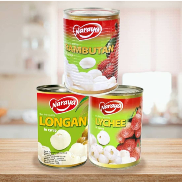 Naraya Longan / Kelengkeng / Lychee / Leci / Mandarin Orange / Peach / Rambutan / Rambutan Nanas / F