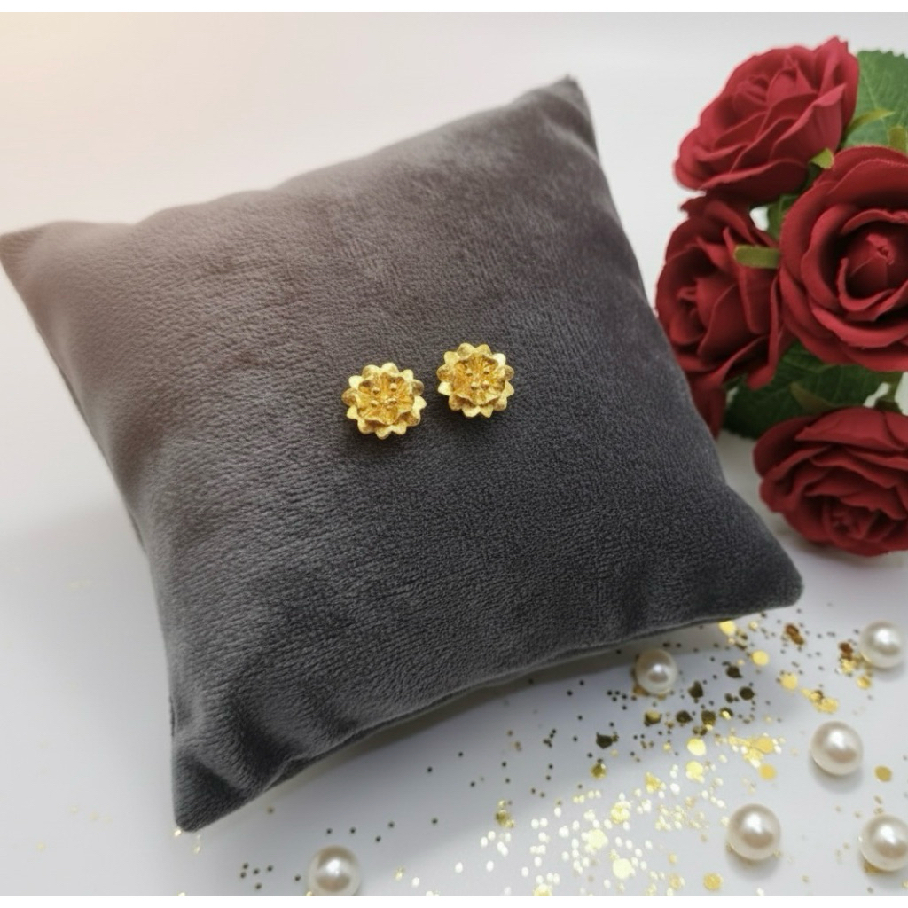 Anting emas muda 125k/gr emas asli