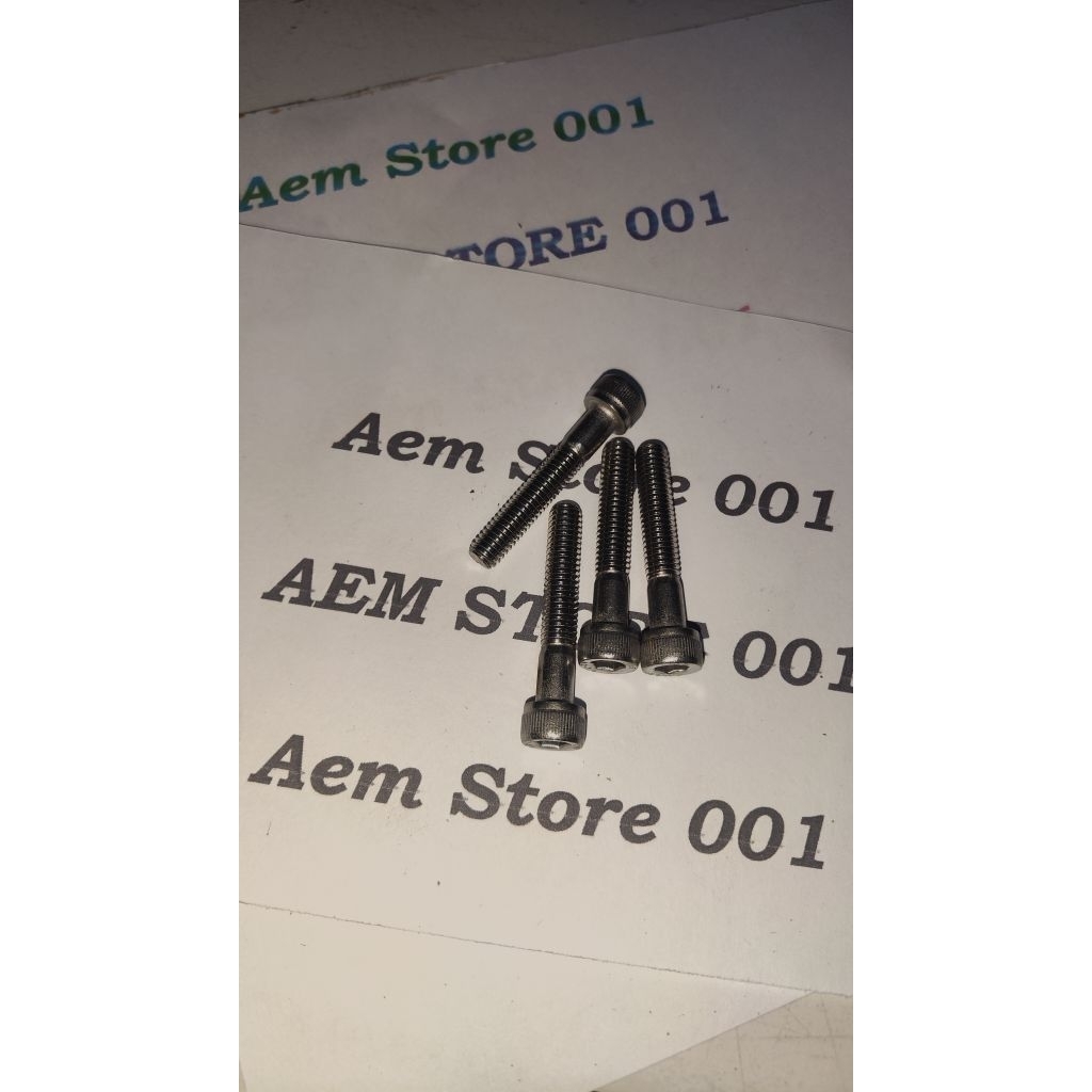 Baut L Half drat M6 x 40 (4cm) stainless 304 THE A2-70