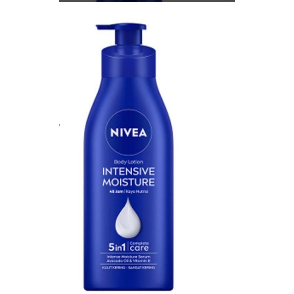 Nivea Intensive Moisture Lotion Pelembap Tubuh Kulit Kering Pump 380 ml