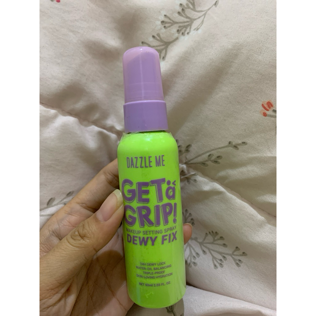 dazzle me makeup setting spray