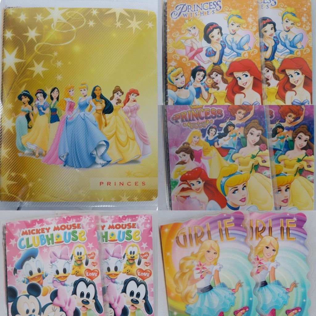 BINDER PRINCESS FREE ISI / UKURAN A5