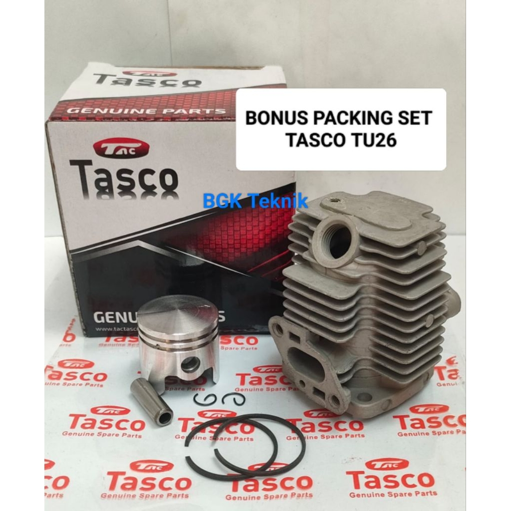 Cylinder Blok Tasco TU26 + Packing Set Tasco TU26 Mesin Sprayer Semprot Rumput Tasco TU26