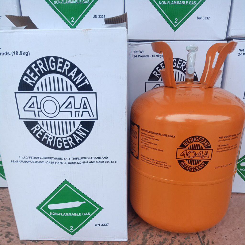 refrigerant R404 A/R 404, isi 10.9 kg segel pabrik