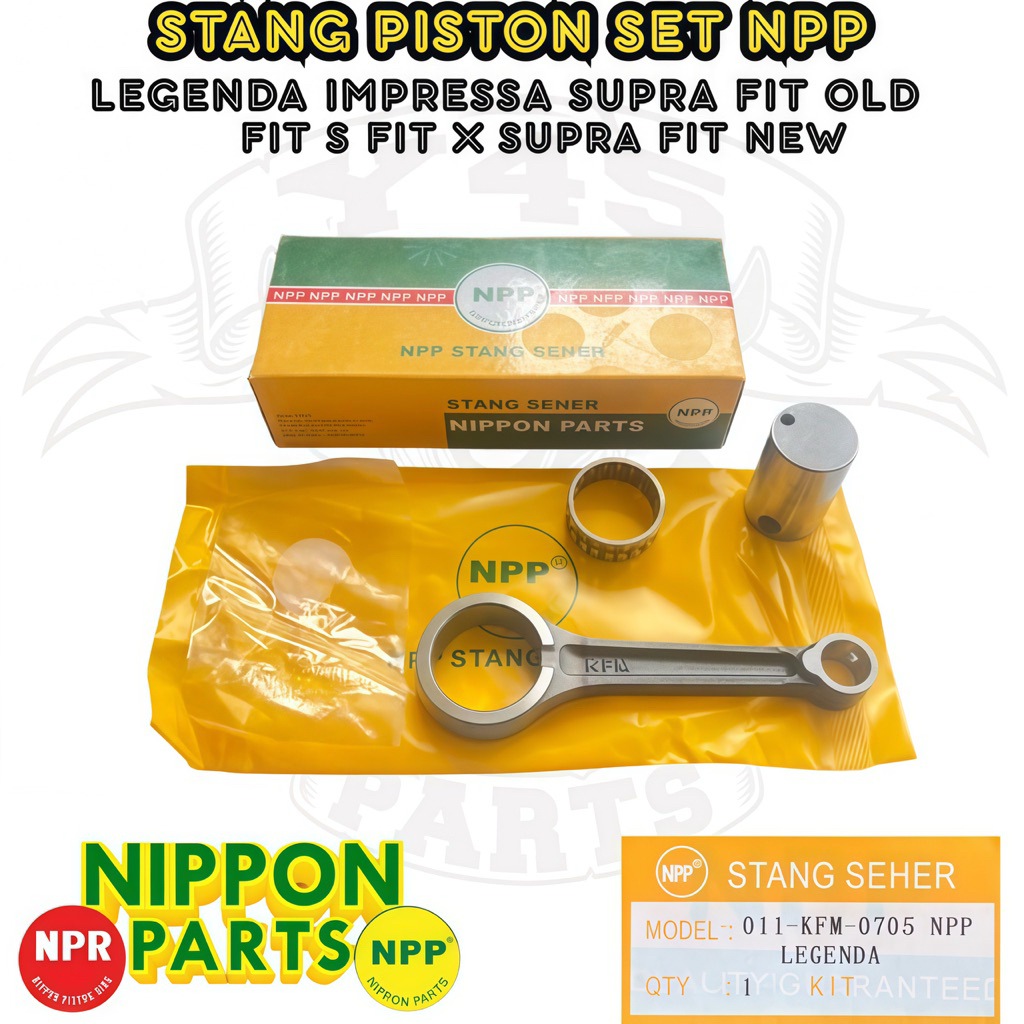 STANG PISTON CON ROD HONDA LEGENDA IMPRESSA SUPRA FIT LAMA SUPRA FIT NEW FIT X FIT S ORIGINAL NPP
