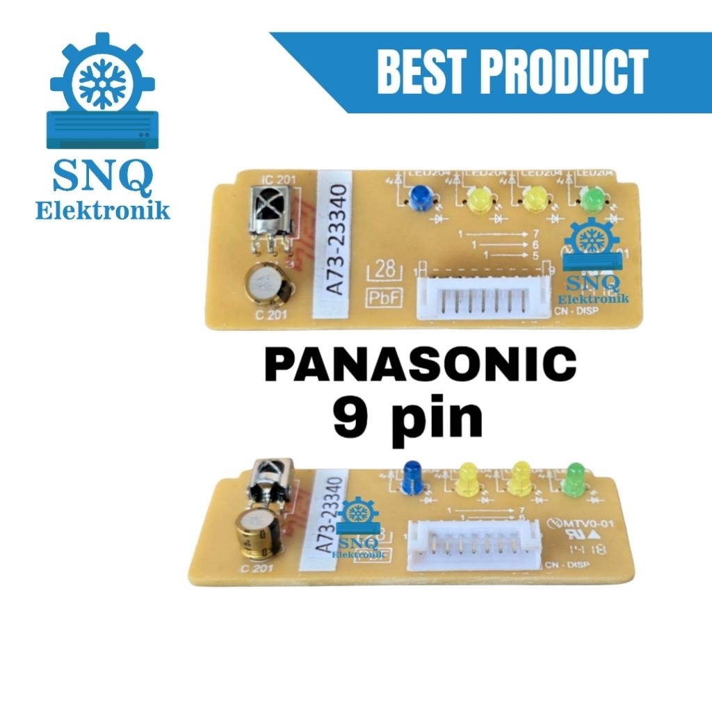 PCB sensor AC panasonic soket 9 pin A73-23340 - Receiver AC panasonic A73-23340 - Modul sensor AC PA