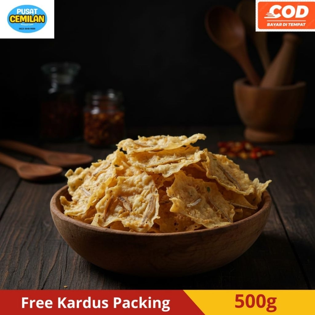 Snack Kiloan | Makanan ringan | Murah Enak Gurih Asin Krispi Crispy | Camilan Cemilan Rempeyek Peyek