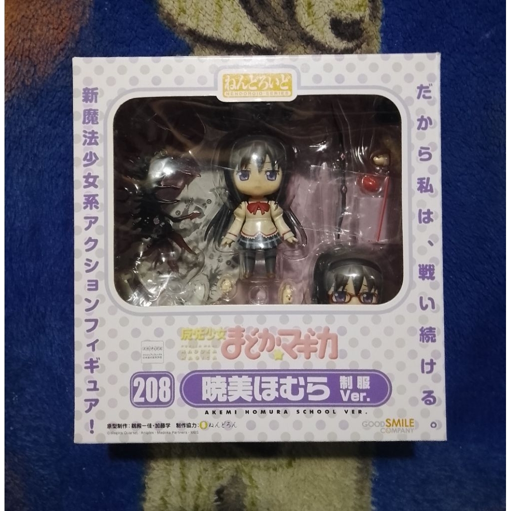 ORI Figure Nendoroid Akemi Homura Uniform ver. Puella Magi Madoka Magica Homura Mami Sayaka Kyoko