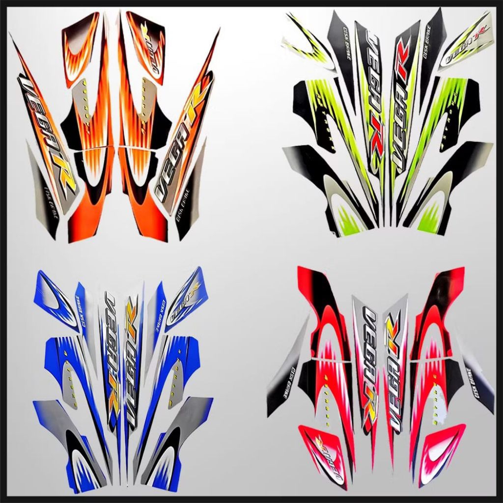 STRIPING STANDART YAMAHA VEGA R 2006 STIKER BODY VEGA R 2006 LIS BODY VEGA R 2006 TERMURAH TERLARIS