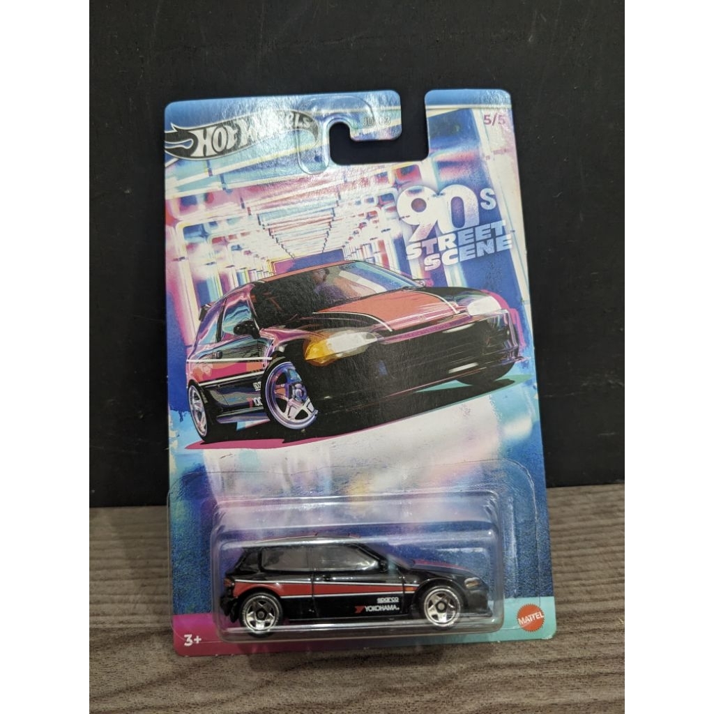 Hotwheels honda civic EG 90s