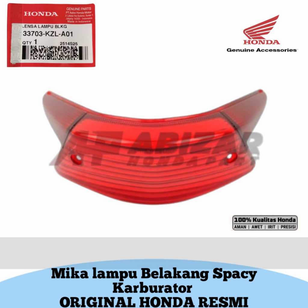 33703-KZL-A01 Mika Lampu Belakang Spacy Karburator ORIGINAL HONDA RESMI