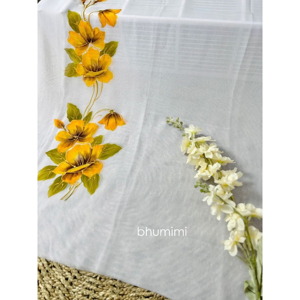 KAIN LUKIS (1 Baju)/Kain Kebaya Lukis