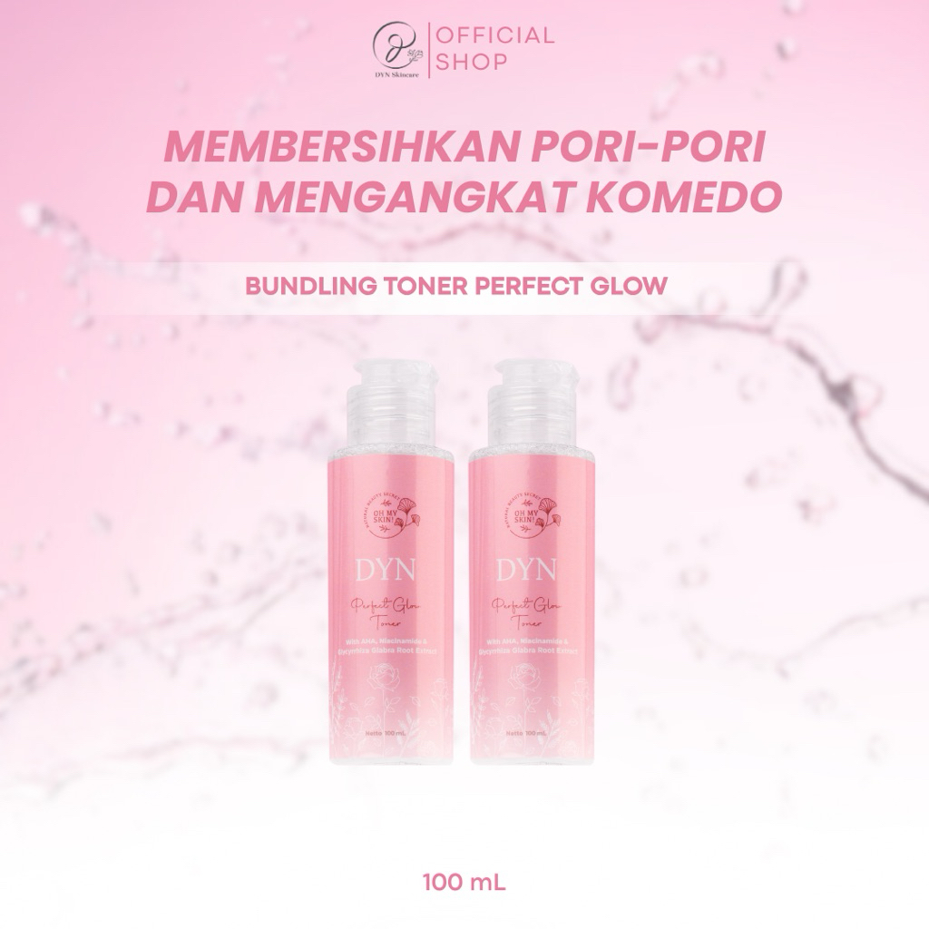 Oh My Skin SPECIAL TWIN PACK DYN TONER EXFOLIASI 2 PCS