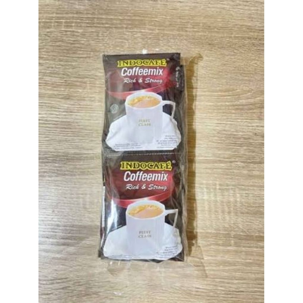 INDOCAFE COFFEEMIX RICH AND STRONG 10PCS
