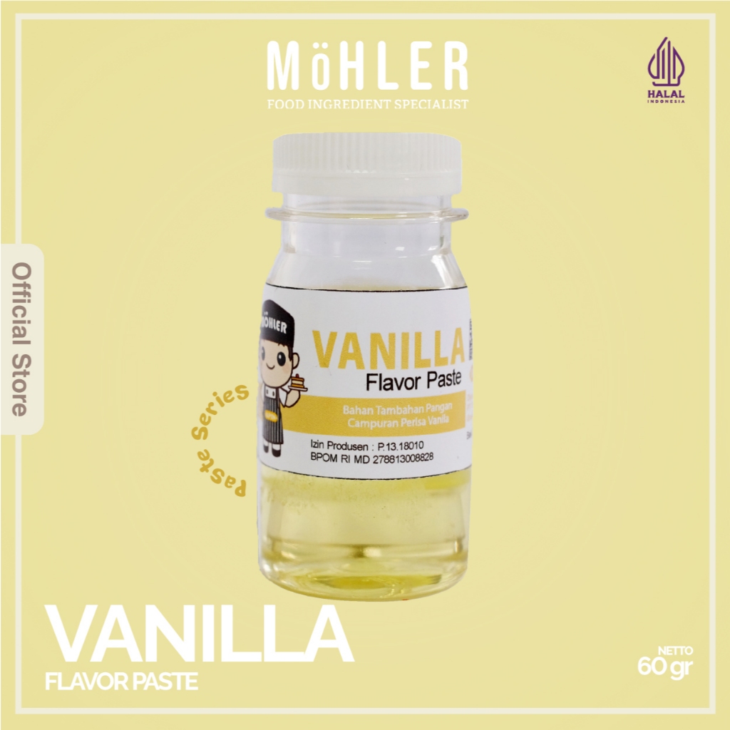 MOHLER Pasta perisa VANILLA