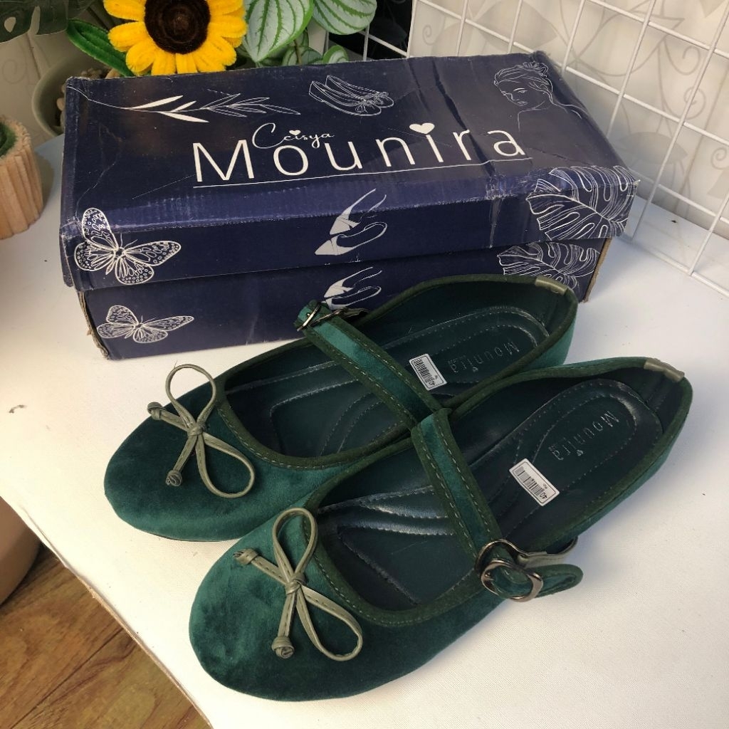 Mary Jane Sandal/Sendal Balet Wanita/Sendal Mary Jane Mounira
