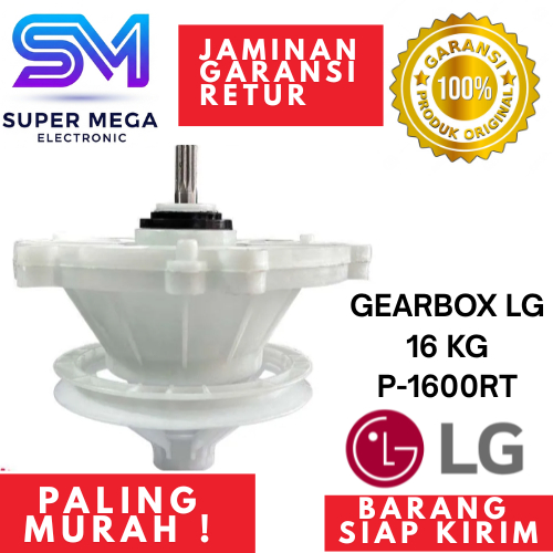 Gearbox / Girbox / Girbok LG Mesin Cuci LG Kapasitas 16 KG