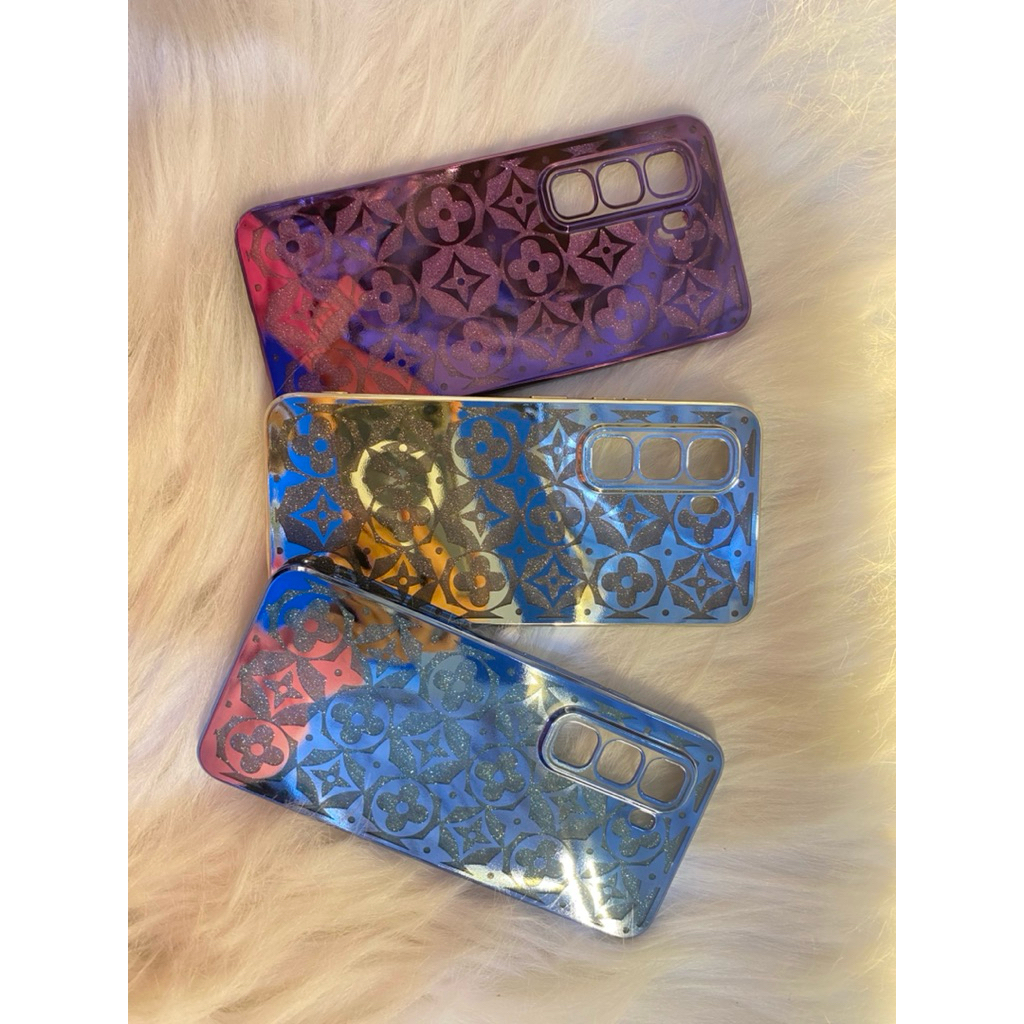 Softcase Motif Glitter LV Premium Infinix 50pro