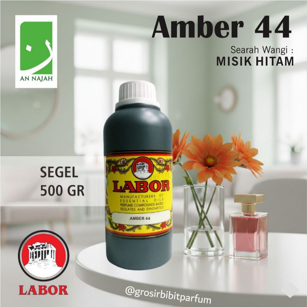AMBER 44 | Misik Hitam | Labor | 500gr Segel