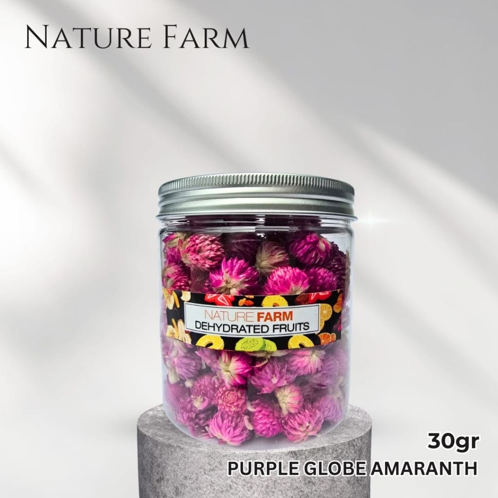 Nature Farm Premium Purple Globe Amarant Tea - Teh Bunga Kenop