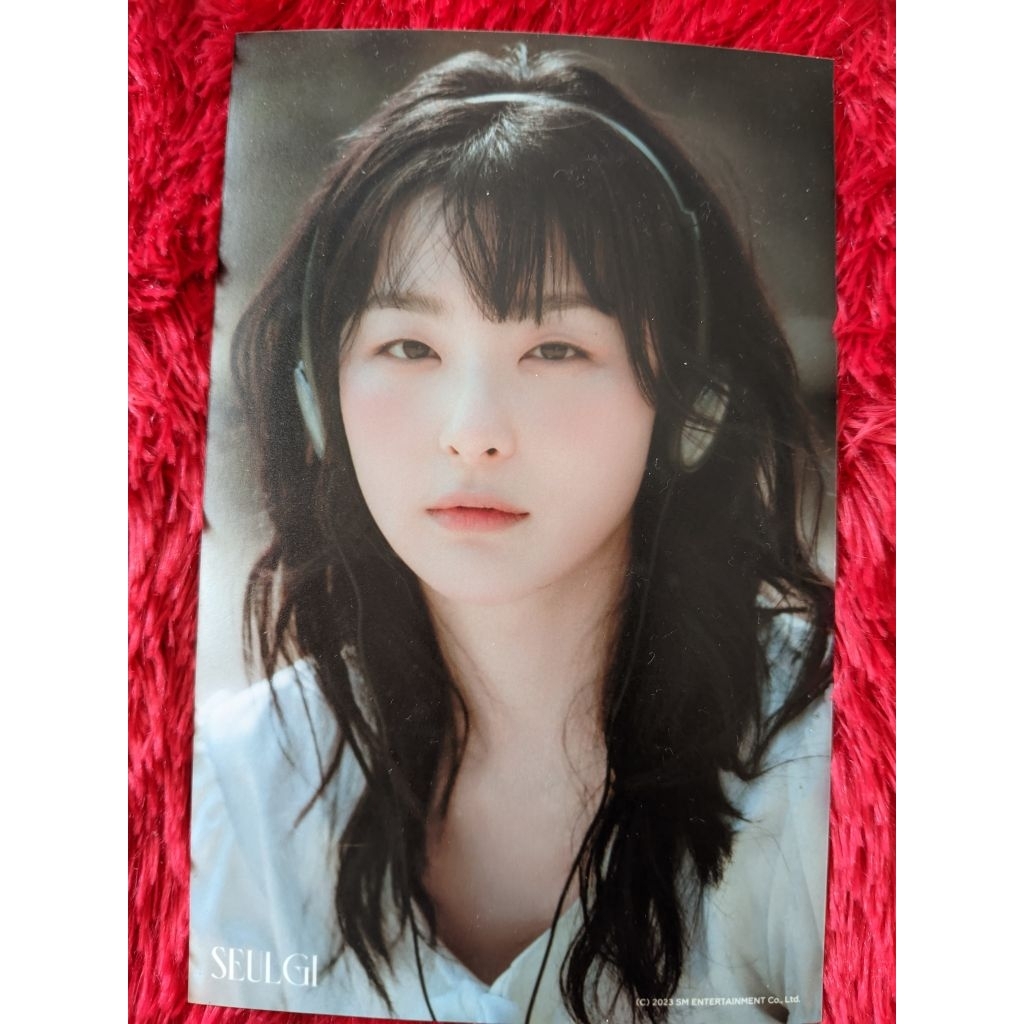 Postcard Seulgi Red Velvet