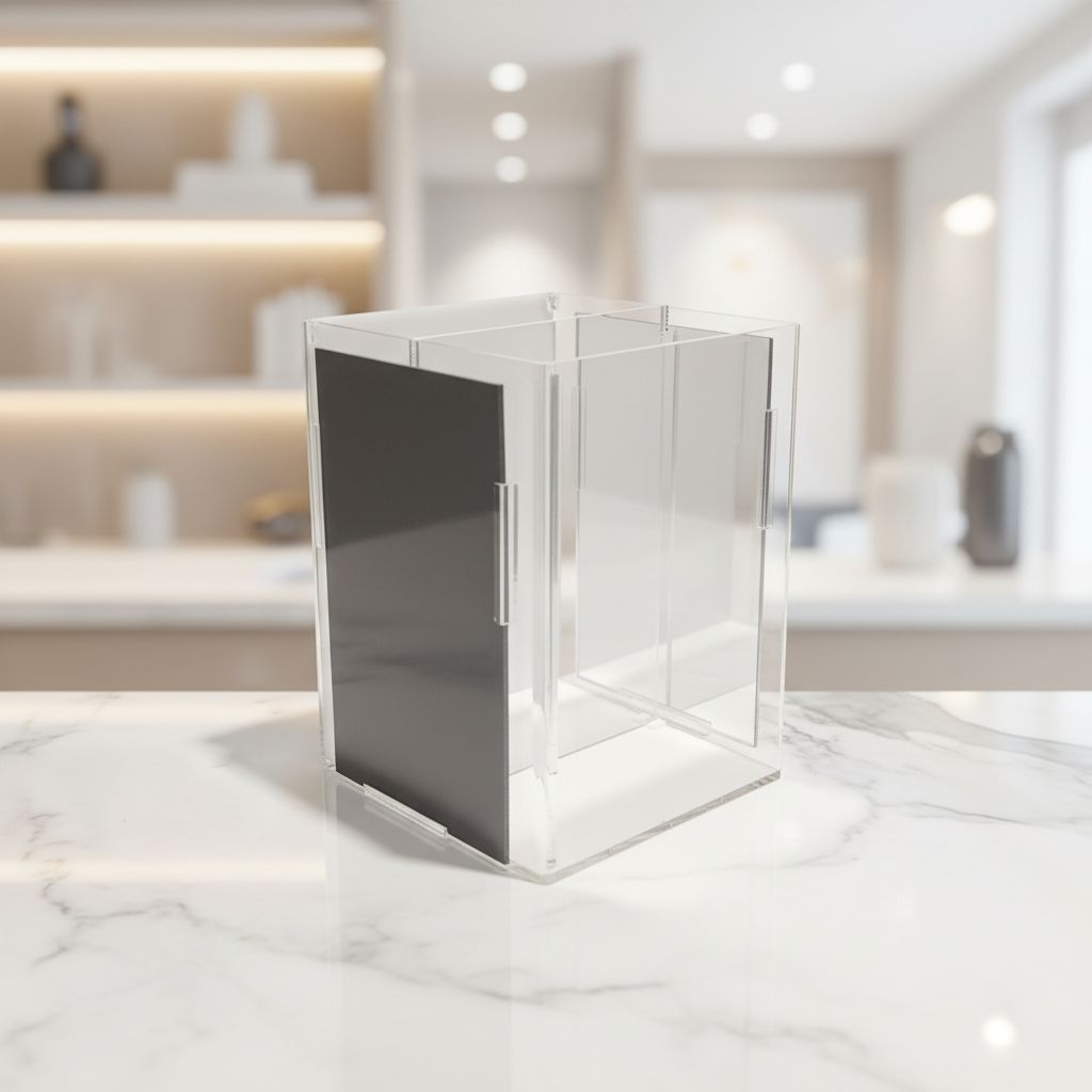 SOLITER SELFIE / SOLITER IKAN CUPANG DENGAN CERMIN DAN SEKAT PORTABLE